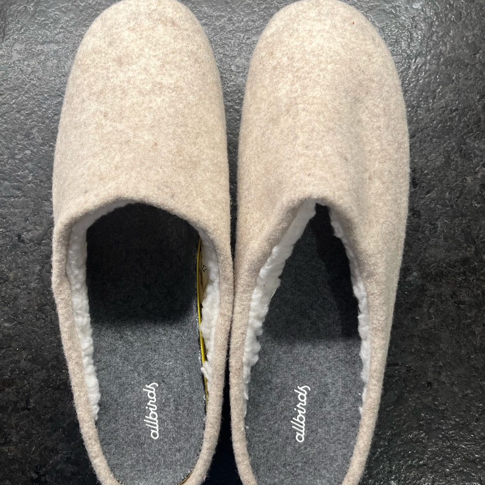 allbirds Men’s Wool Slipper - Cream